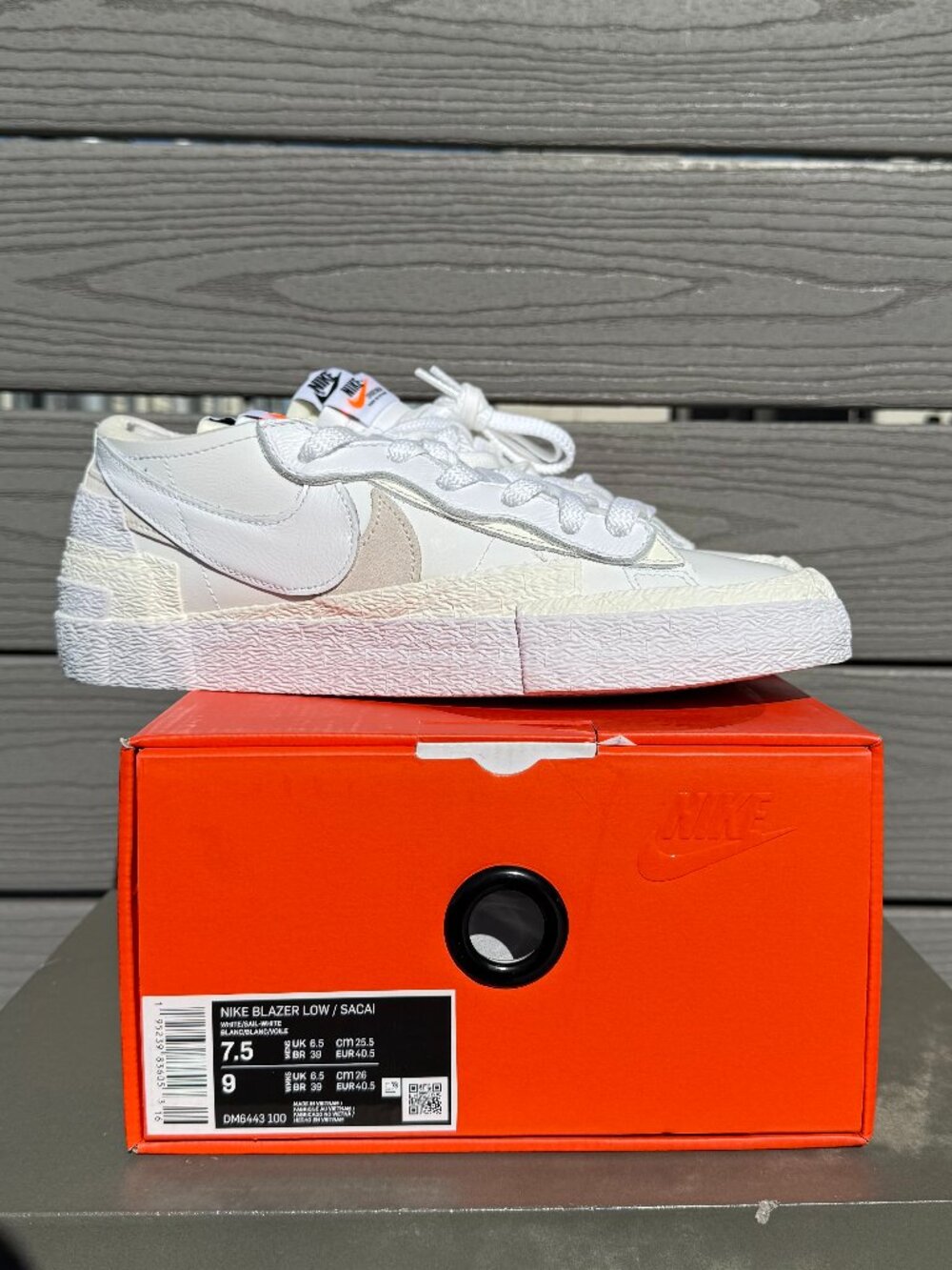 Nike x Sacai Nike Blazer Low - White